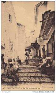 CONSTANTINE - La Rue de l'Echelle     TB PLAN