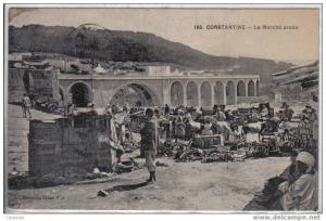 165,CONSTANTINE, Le Marché Arabe