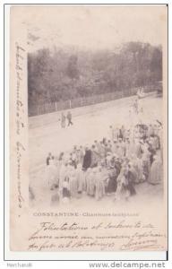 ALGERIE . CONSTANTINE . CHANTEURS INDIGENES