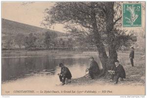 CONSTANTINE  LE DJEBEL OUACH  LE GRAND LAC
