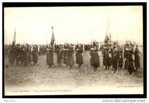 CONSTANTINE (Algérie) - Les Drapeaux du 3e ZOUAVES