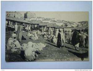 CONSTANTINE  (Algérie)    Marché BAB-EL-DJABIA  -  TB animation  XXX