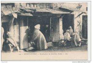 ALGERIE **  CONSTANTINE   boutiquiers du quartier arbe . edit . L L . N°140 .