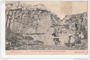 BR45947 Constantine entree des gorges du rhummel et le pont du diable     2 scans