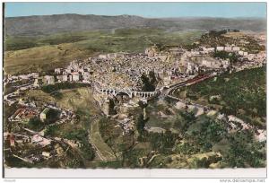 CONSTANTINE ,,,,VUE  PANORAMIQUE  et PONT  SIDI - RACHED,,,,,,