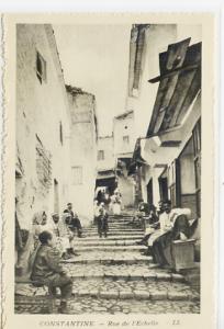 Constantine - Rue de l'Echelle animée