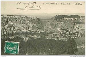 ALGERIE.CONSTANTINE.VUE GENERALE