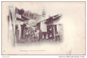 ALGERIE - CONSTANTINE -  (1900)   la rue des forgerons - nr 51 geiser à alger - d10 355
