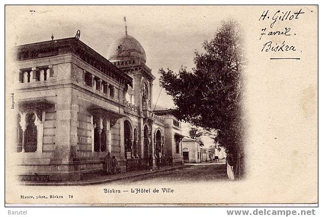 BISKRA (Algérie) - L´Hôtel de Ville