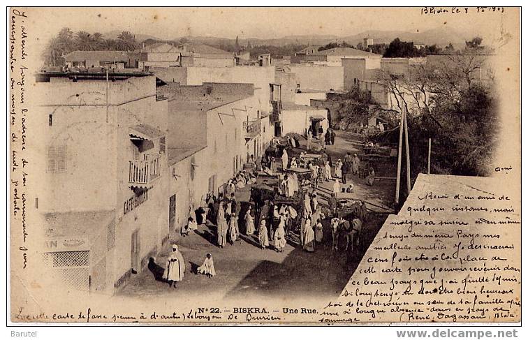 BISKRA (Algérie) - Une Rue