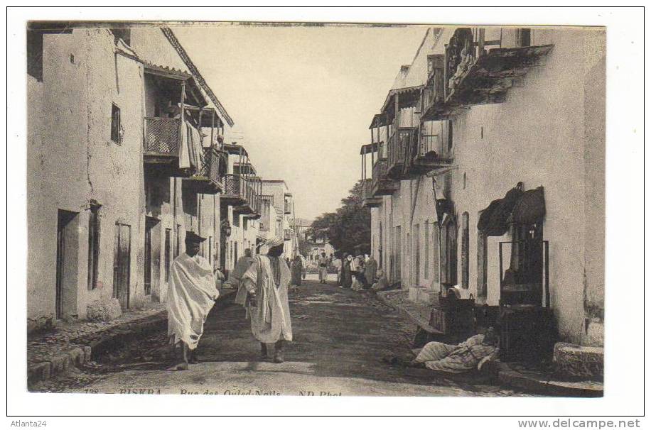 BISKRA - RUE DES OULED NAILS N° 138   (ALGERIE)