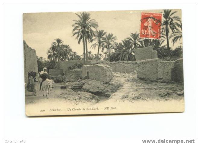 cpa algerie biskra un chemin de bah darb