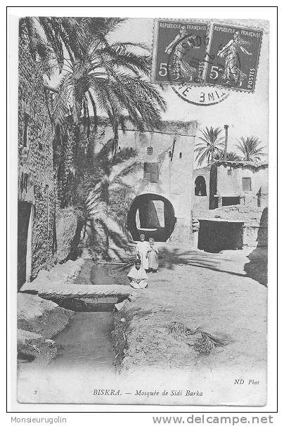 ALGERIE )) BISKRA - Mosquée de Sidi Barka, ND