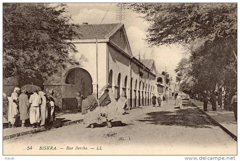 NK-BI 003-Algérie-Biskra-Rue Berthe-L.L.