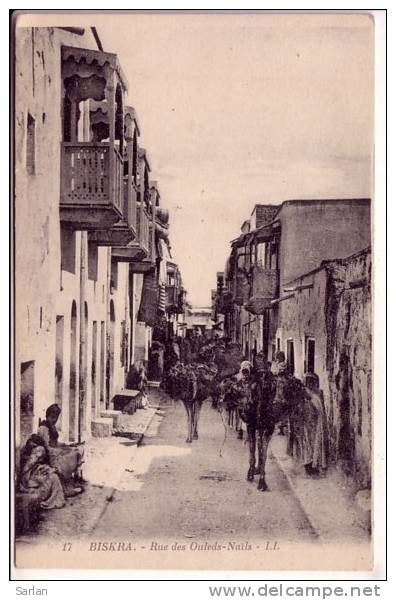 ALGERIE , BISKRA , Rue des Ouleds Nails , LL