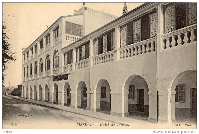 NK-BI 041-Algérie-Biskra-L'Hôte l de l'Oasis-N.D-