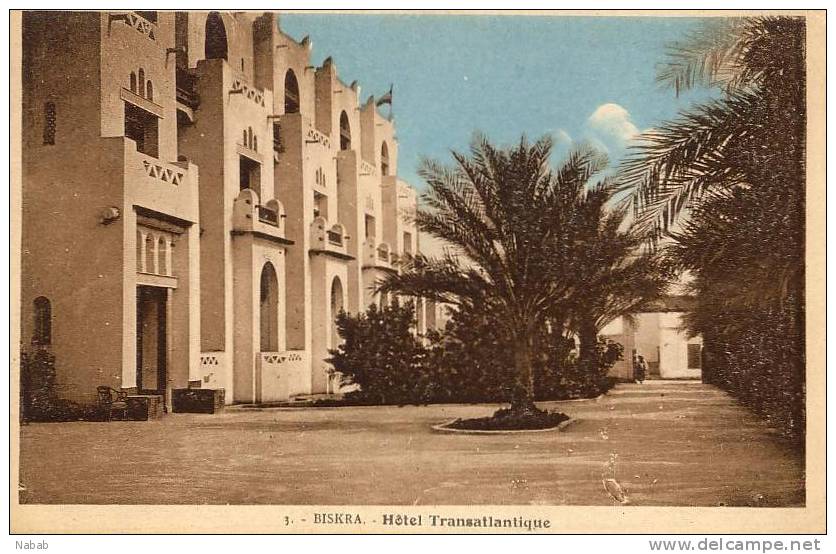 NK-BI 049-Algérie-Biskra-Hôtel Transatlantique-