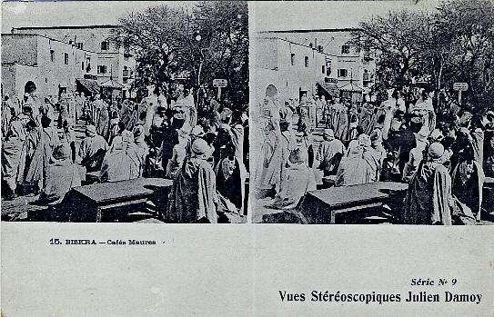 ALGERIE - BISKRA - CAFES MAURES