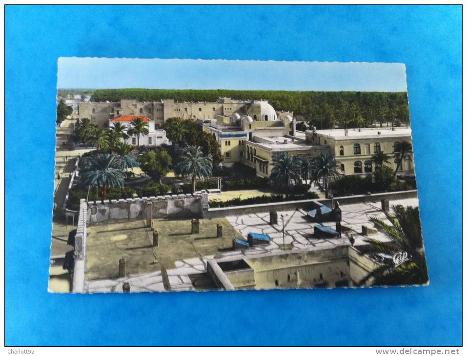 ALGERIE  BISKRA  vue générale sur le Casino et les Hôtels