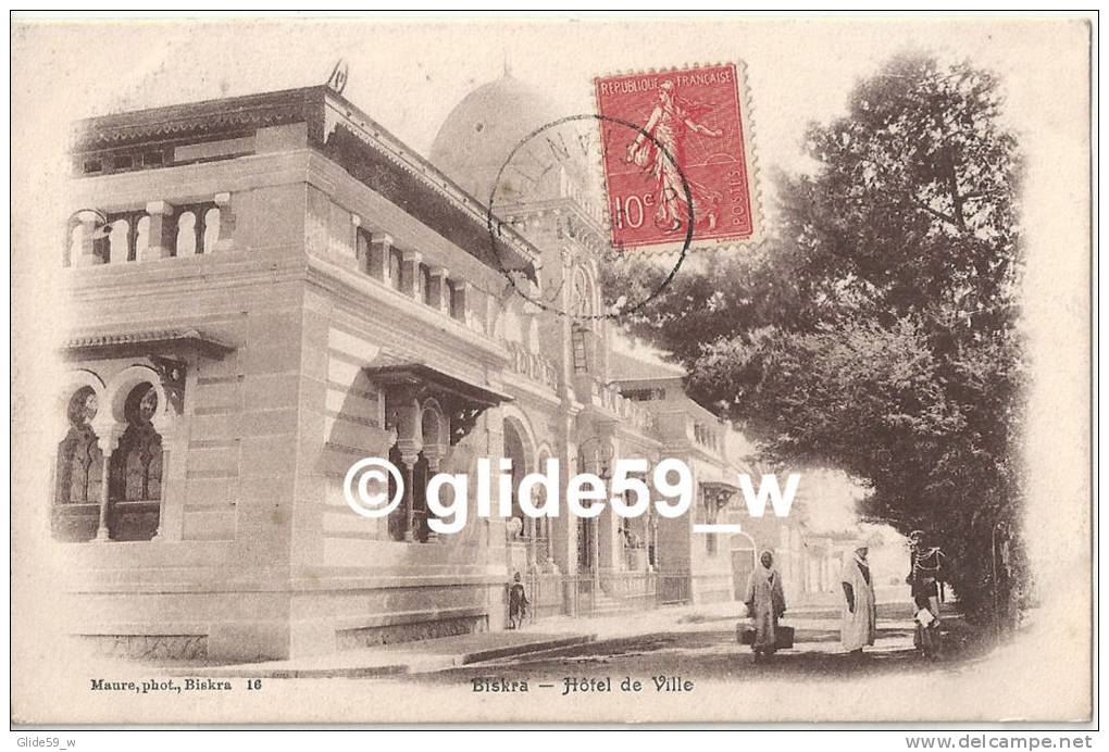 BISKRA - Hôtel de Ville (animée)