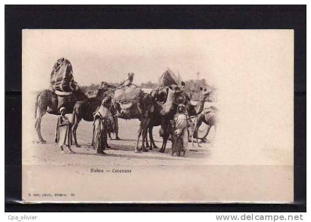 ALGERIE Biskra Types, Caravane de Bédouins, Dromadaires, ed Maure 95, 190?