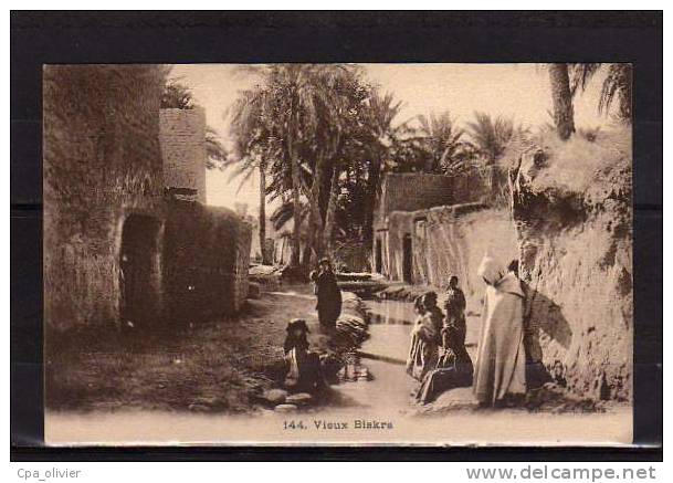ALGERIE Biskra Vieux Biskra, bien animée, ed Maure 144, 190?