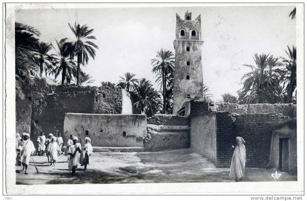 BISKRA - Vue générale de la vieille ville
