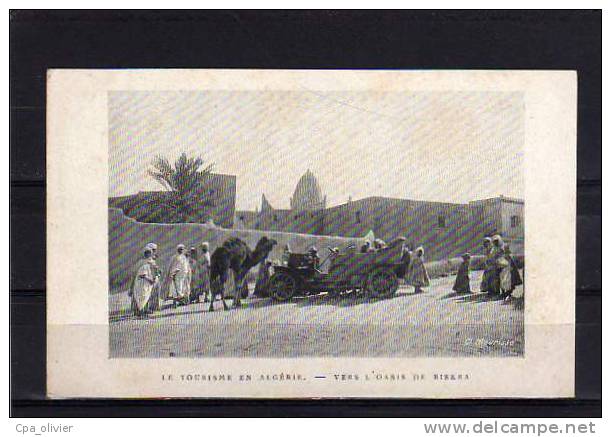 ALGERIE Biskra Départ pour l'Oasis de Biskra, Automobile, ed Meurisse, Tourisme en Algérie, Agenda PLM 1920, 192?