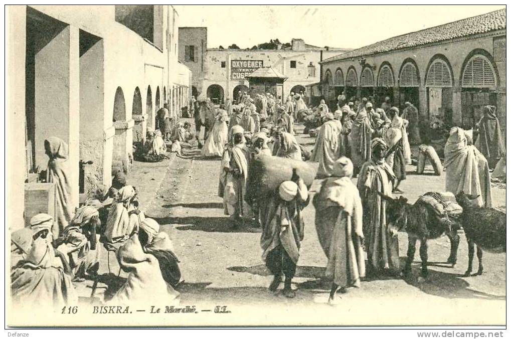 Biskra  Le Marché     (2684)