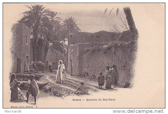ALGERIE.BISKRA.QUARTIER DE BAB DAOB  editeur maure