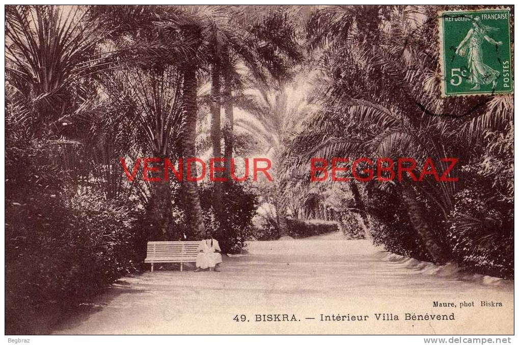 BISKRA        49    INTERIEUR VILLA BENEVEND