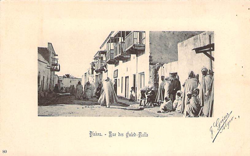 Algérie - Biskra - Rue des Ouled-Maïls
