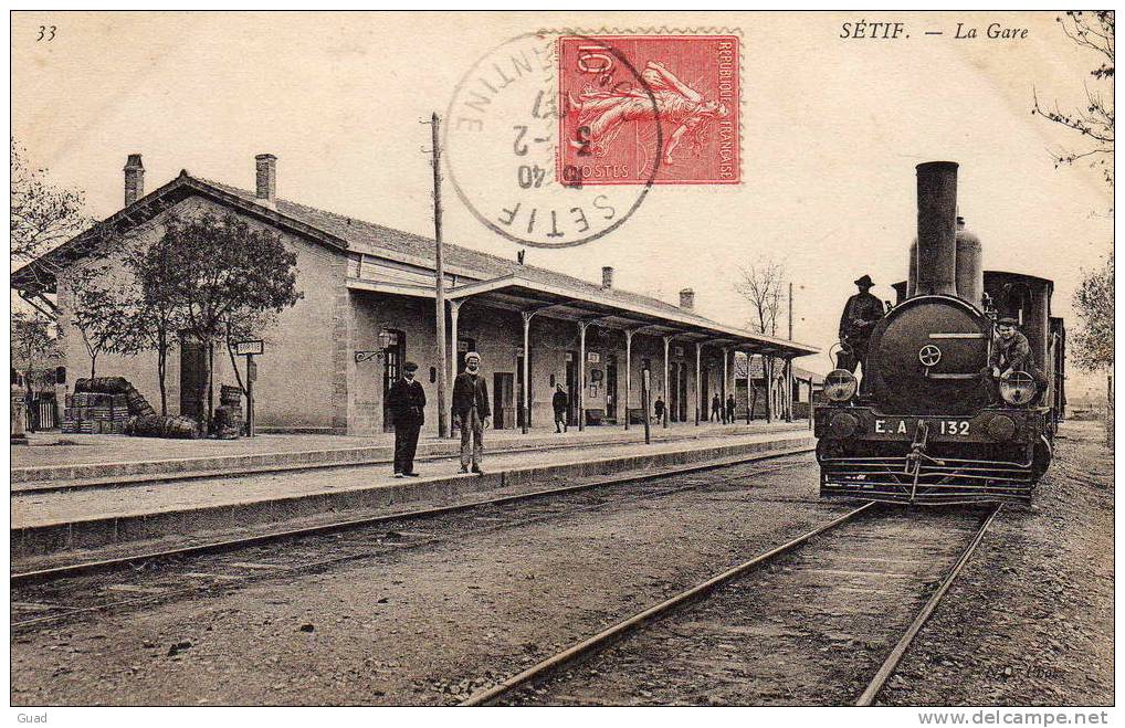 ALGERIE - SETIF - LA GARE