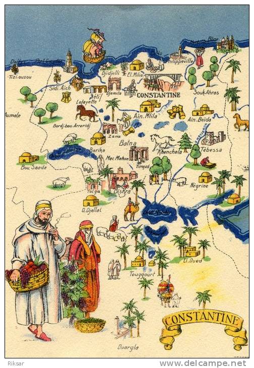 ALGERIE(CONSTANTINE) BARRE ET DAYEZ