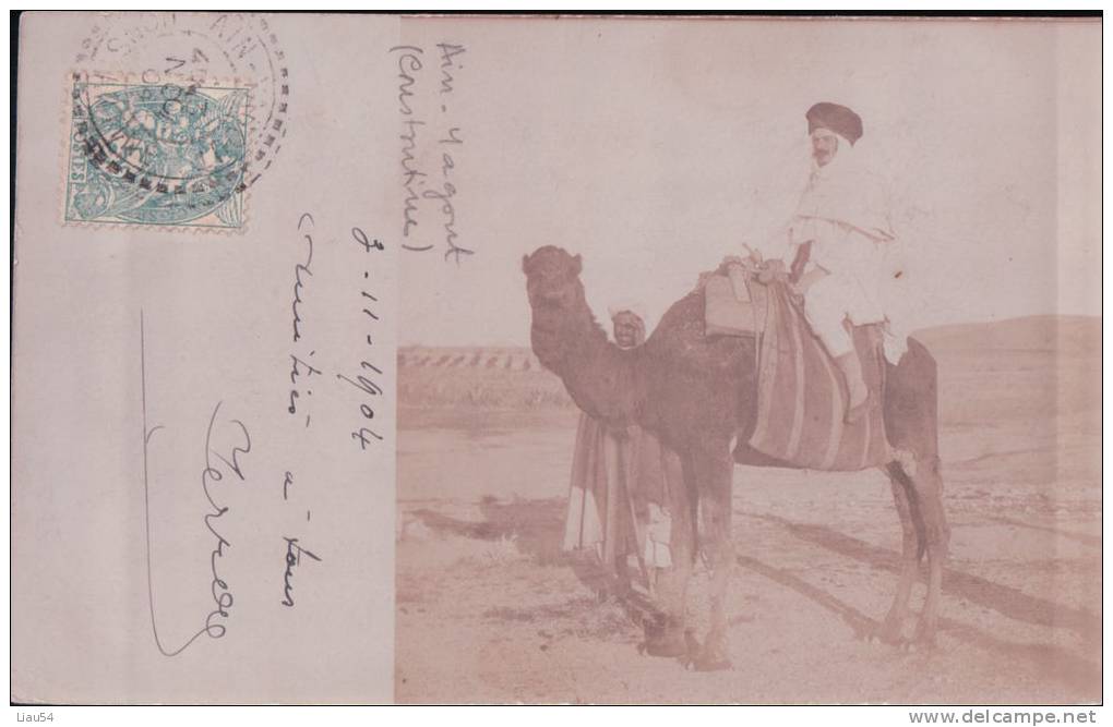 CARTE PHOTO Ain-Yagout CONSTANTINE (1904)