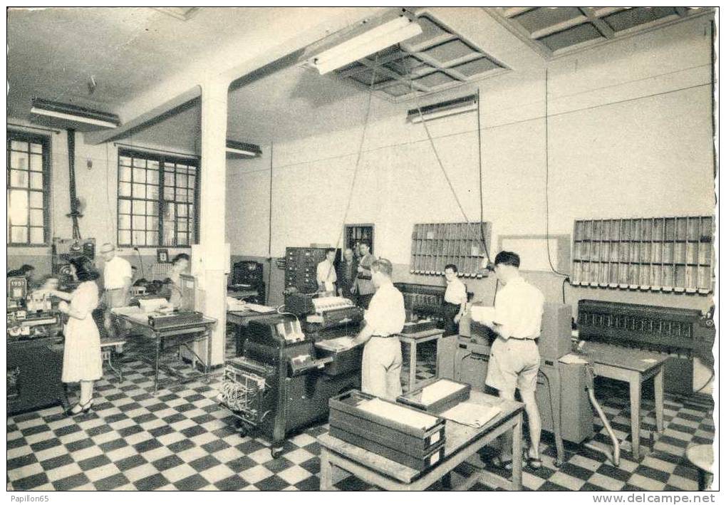 COMPAGNIE DES PHOSPHATES DE CONSTANTINES  MINE DU KOUIF - Atelier de mécanographie