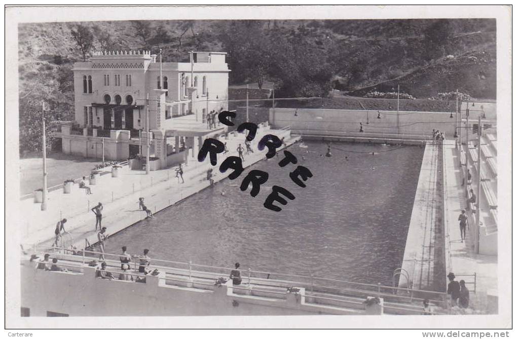 AFRIQUE,AFRICA,ALGERIE,CO NSTANTINE,SIDI  M´CID,HOTEL,vue sur la piscine,haute gamme,luxe,touristes,Fran çais,rare