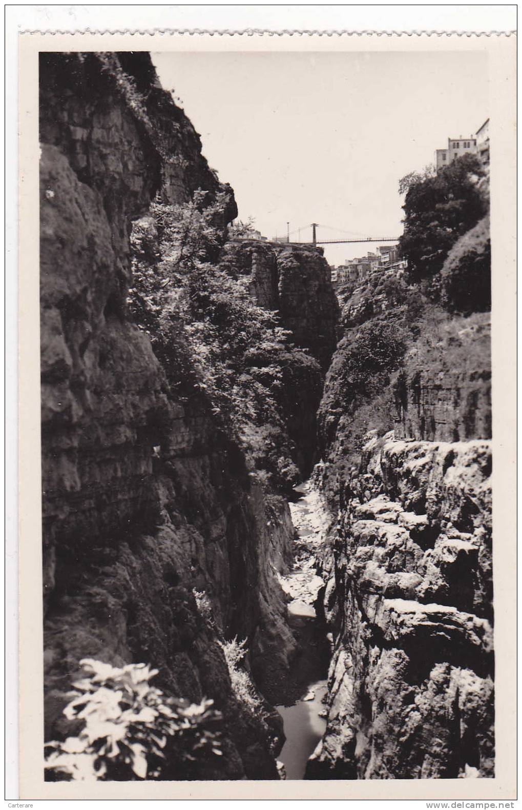 AFRIQUE,AFRICA,AFRIKA, Algérie,CONSTANTINE,QACEN TINA,CIRTA,pont SIDI´M´CID,ville des aigles,RHUMMEL,rare