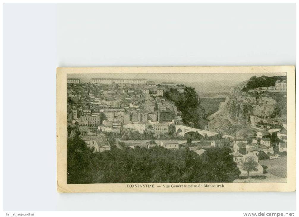 546 )  CONSTANTINE. Vue générale prise de Mansourah . 2 Scans. Année 19**
