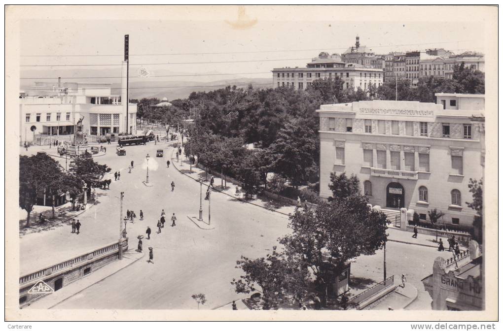 AFRIQUE,AFRICA,AFRIKA, Algérie,CONSTANTINE,QACEN TINA,CIRTA,1955,PLACE LAMORCIERE,MAISON DE L'AGRICULTURE