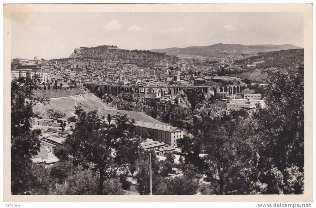 AFRIQUE DU NORD,AFRICA,AFRIKA,CONSTA NTINE,qacentina,cirta,vil le des aigles,VUE ANCIENNE