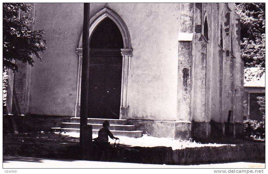 Algerie Bugeaud église de L´Edough carte photo 96 x 139mm sans dos imprimé 3 scans