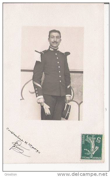 CONSTANTINE (ALGERIE) CARTE PHOTO MILITAIRE 1911