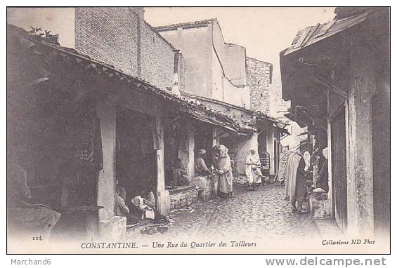 ALGERIE.CONSTANTINE.UNE RUE DU QUARTIER DES TAILLEURS