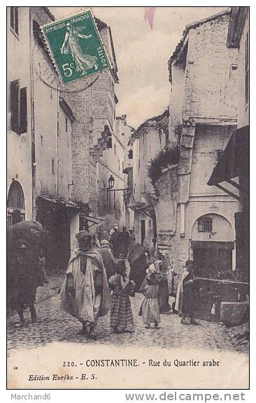 ALGERIE.CONSTANTINE.RUE DU QUARTIER ARABE