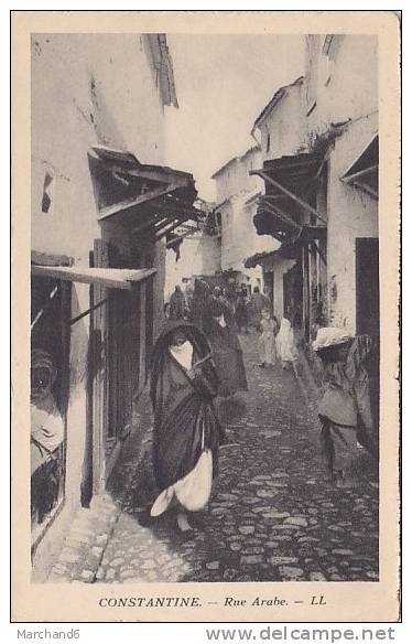 ALGERIE.CONSTANTINE.RUE ARABE ...edite specialement pour les hotels transatlantique