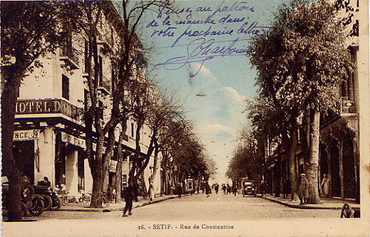 SETIF  RUE DE CONSTANTINE