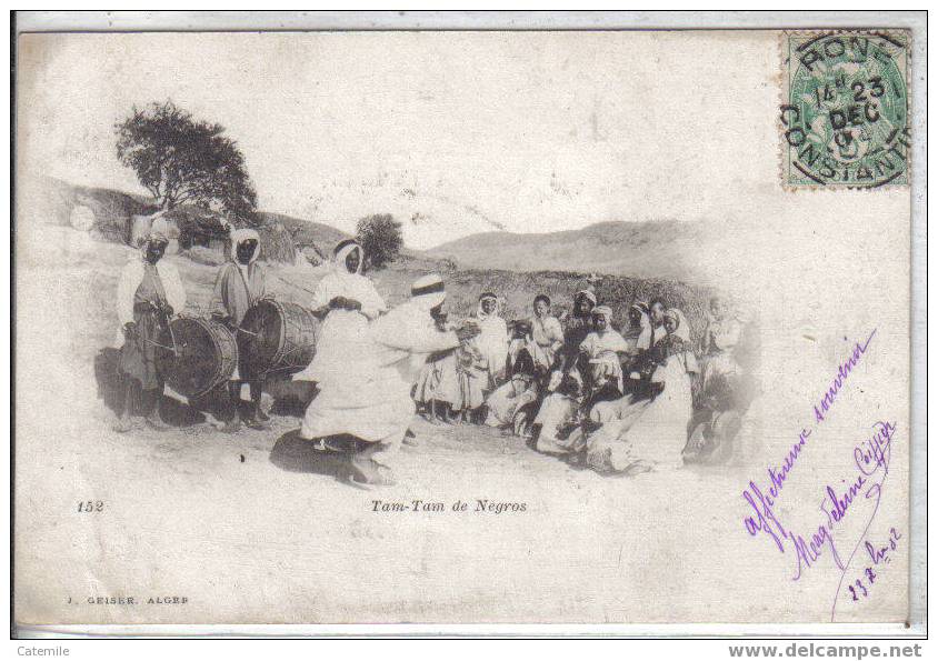 152, Environs de CONSTANTINE, Tam-Tam de Negros