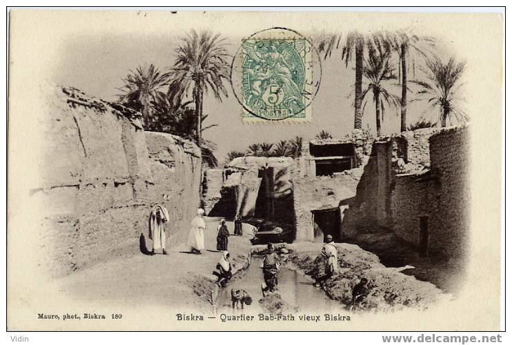 BISKRA - CONSTANTINE - Quartier Bab-Fath