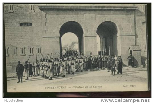 ALGERIE CONSTANTINE /   L'entrée de la Casbah